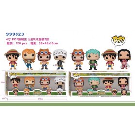 ΣΕΤ ΦΙΓΟΥΡΕΣ POP ONE PIECE (ΟΕΜ) 4 ΤΕΜΑΧΙΩΝ