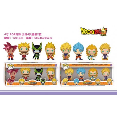 ΣΕΤ ΦΙΓΟΥΡΕΣ POP DRAGON BALL (ΟΕΜ) 4 ΤΕΜΑΧΙΩΝ