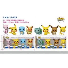 ΣΕΤ ΦΙΓΟΥΡΕΣ POP POKEMON (OEM) 4 ΤΕΜΑΧΙΩΝ