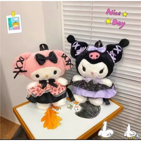 ΛΟΥΤΡΙΝΕΣ ΤΣΑΝΤΕΣ BACKPACK KUROMI-MY MELODY (OEM)