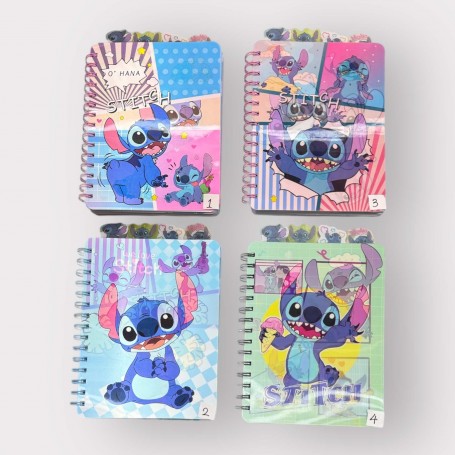 ΤΕΤΡΑΔΙΟ ΣΠΙΡΑΛ ΜΕ ΘΕΜΑΤΑ 3D STITCH (OEM)