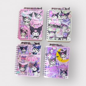 ΤΕΤΡΑΔΙΟ ΣΠΙΡΑΛ ΜΕ ΘΕΜΑΤΑ 3D KUROMI (OEM)