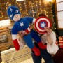 ΛΟΥΤΡΙΝΟΣ CAPTAIN AMERICA ΓΙΓΑΣ 120CM (OEM)