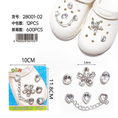 PINS ACCESSORIES / ΑΞΕΣΟΥΑΡ ΓΙΑ ΣΑΜΠΟ ΣΕΤ 6 ΤΕΜΑΧΙΩΝ