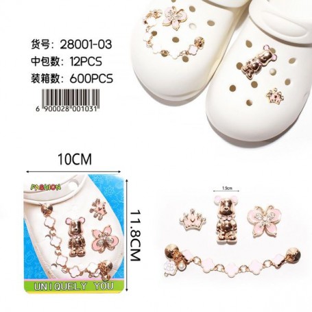 PINS ACCESSORIES / ΑΞΕΣΟΥΑΡ ΓΙΑ ΣΑΜΠΟ ΣΕΤ 5 ΤΕΜΑΧΙΩΝ