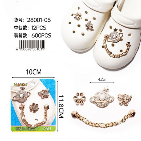 PINS ACCESSORIES / ΑΞΕΣΟΥΑΡ ΓΙΑ ΣΑΜΠΟ ΣΕΤ 5 ΤΕΜΑΧΙΩΝ