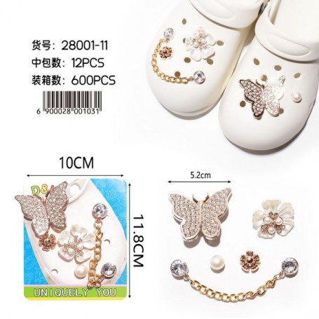 PINS ACCESSORIES / ΑΞΕΣΟΥΑΡ ΓΙΑ ΣΑΜΠΟ ΣΕΤ 6 ΤΕΜΑΧΙΩΝ