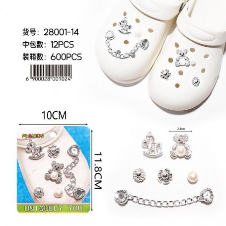 PINS ACCESSORIES / ΑΞΕΣΟΥΑΡ ΓΙΑ ΣΑΜΠΟ ΣΕΤ 7 ΤΕΜΑΧΙΩΝ