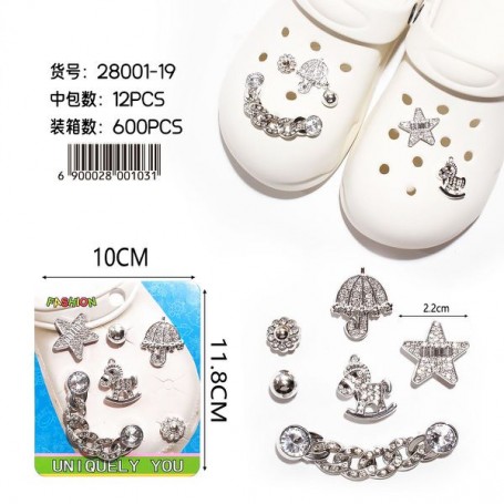 PINS ACCESSORIES / ΑΞΕΣΟΥΑΡ ΓΙΑ ΣΑΜΠΟ ΣΕΤ 7 ΤΕΜΑΧΙΩΝ