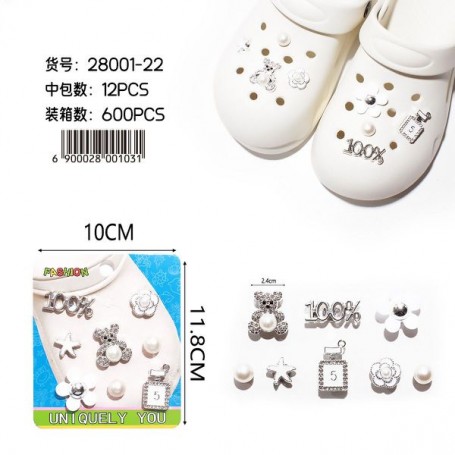 PINS ACCESSORIES / ΑΞΕΣΟΥΑΡ ΓΙΑ ΣΑΜΠΟ ΣΕΤ 8 ΤΕΜΑΧΙΩΝ