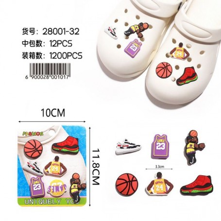 PINS ACCESSORIES / ΑΞΕΣΟΥΑΡ ΓΙΑ ΣΑΜΠΟ ΣΕΤ 6 ΤΕΜΑΧΙΩΝ