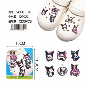 PINS ACCESSORIES / ΑΞΕΣΟΥΑΡ ΓΙΑ ΣΑΜΠΟ ΣΕΤ 6 ΤΕΜΑΧΙΩΝ KUROMI (OEM)