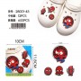 PINS ACCESSORIES / ΑΞΕΣΟΥΑΡ ΓΙΑ ΣΑΜΠΟ ΣΕΤ 4 ΤΕΜΑΧΙΩΝ
