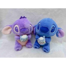 ΛΟΥΤΡΙΝΑ STITCH  BUBBLE TEA 25CM (OEM) ΣΕΤ 2 ΤΕΜΑΧΙΩΝ