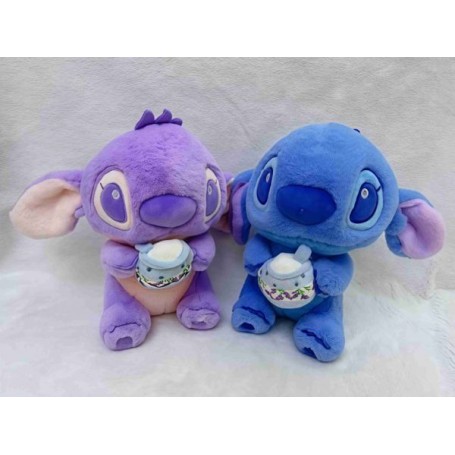 ΛΟΥΤΡΙΝΑ STITCH  BUBBLE TEA 25CM (OEM) ΣΕΤ 2 ΤΕΜΑΧΙΩΝ