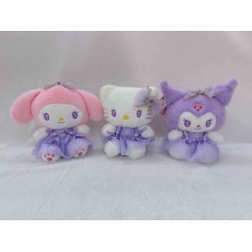 ΛΟΥΤΡΙΝΕΣ KUROMI/MY MELODY/HELLO KITTY 25CM (OEM) ΣΕΤ 3 ΤΕΜΑΧΙΩΝ