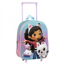 ΤΣΑΝΤΑ ΣΧΟΛΙΚΗ ΜΕ ΡΟΔΑΚΙΑ ΤΟ ΚΟΥΚΛΟΣΠΙΤΟ ΤΗΣ GABBY