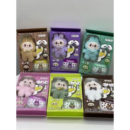 ΣΕΤ ΑΚΟΥΣΤΙΚΑ BLUETOOTH LABUBU (OEM)