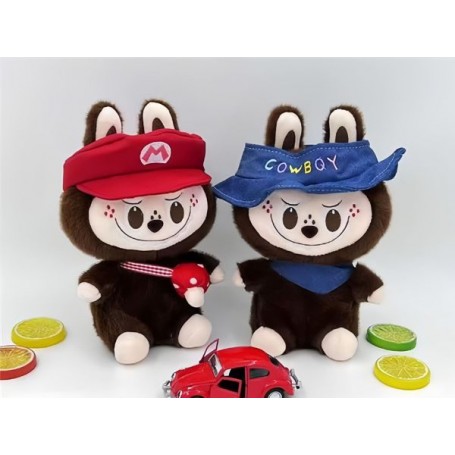 ΛΟΥΤΡΙΝΑ LABUBU ΣΕΤ 2 ΤΕΜΑΧΙΩΝ 25CM