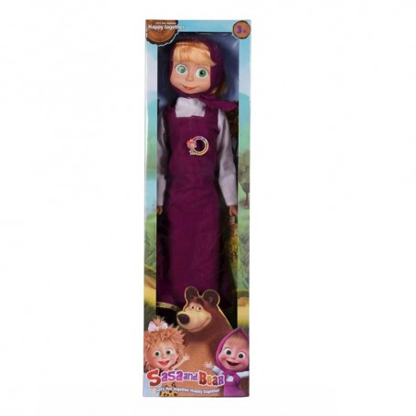 MASHA AND BEAR ΚΟΥΚΛΑ ΣΟΥΠΕΡ ΓΙΓΑΣ 80CM (OEM)