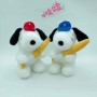 ΣΕΤ ΛΟΥΤΙΝΑ SNOOPY 25CM (OEM) 2 ΤΕΜΑΧΙΩΝ