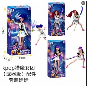 ΚΟΥΚΛΕΣ KPOP DEMON HUNTERS ΣΕΤ 3 ΤΕΜΑΧΙΩΝ