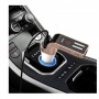 Bluetooth Car Charger & FM Transmitter 1 Usb Remote Control Model 590 (oem)