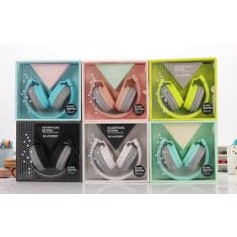 New Design Mix Color Candy Color Headset headphones for Laptop Mobile EV90