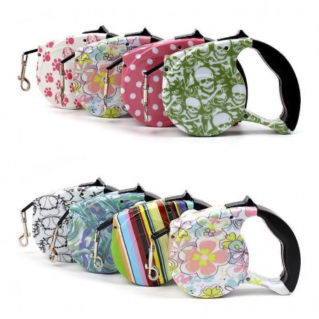 Λουράκι σκύλου με ρυθμιζόμενο μήκος και αυτόματο μάζεμα OEM