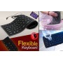 Πληκτρολόγιο σιλικονης ελαστικό αδιάβροχο