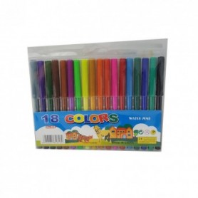 Συσκευασία με 18 μαρκαδόρους