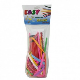 Συσκευασία με πολύχρωμα μπαλόνια και τρόμπα