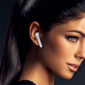 Ασύρματο ακουστικό Bluetooth-Λευκό - i7