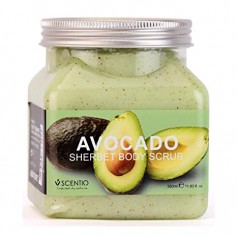 WOKALI AVOCADO  SHERBET BODY SCRUB 350ml