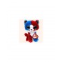 TY BEANIE BOOS ΧΝΟΥΔΩΤΗ ΓΑΤΑ ΜΠΛΕ-ΑΣΠΡΟ 18cm
