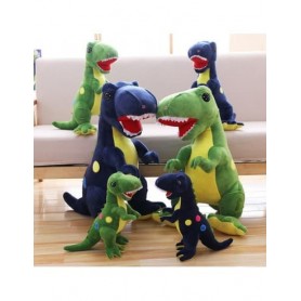 ΔΕΙΝΟΣΑΥΡΟΣ ΛΟΥΤΡΙΝΟΣ ΣΕ 3 ΧΡΩΜΑΤΑ ΜΠΛΕ-ΚΟΚΚΙΝΟ-ΠΡΑΣΙΝΟ 60cm