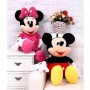 MINNIE MOUSE ΛΟΥΤΡΙΝΗ ΣΕ ΡΟΖ ΚΑΙ ΚΟΚΚΙΝΟ ΧΡΩΜΑ 55cm
