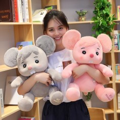 ΛΟΥΤΡΙΝΟΣ ELF Ο ΠΟΝΤΙΚΟΣ 40cm ΣΕ ΓΚΡΙ-ΡΟΖ-ΛΕΥΚΟ ΧΡΩΜΑ