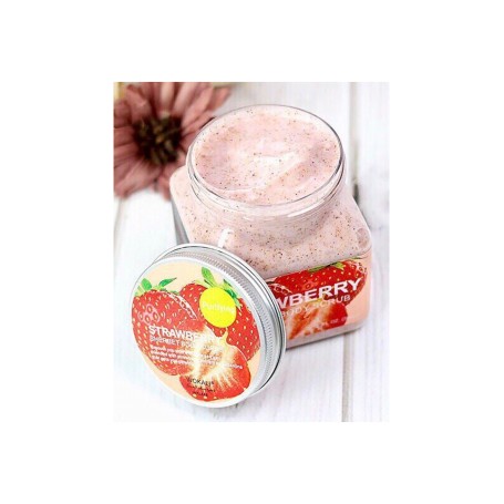 Sherbet body scrub ΦΡΑΟΥΛΑ-STRAWBERRY 350ml απο την Wokali