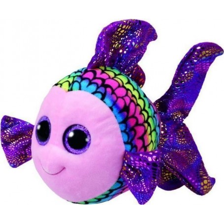 TY BEANIE BOOS ΧΝΟΥΔΩΤΟ ΠΟΛΥΧΡΩΜΟ ΨΑΡΙ 25cm