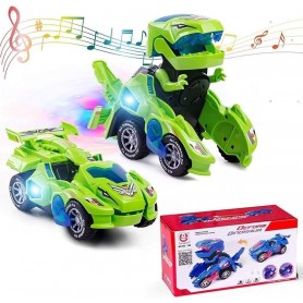 TRANSFORMING ΔΕΙΝΟΣΑΥΡΟΣ-ΑΥΤΟΚΙΝΗΤΟ ΜΕ LED ΦΩΤΑ