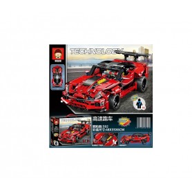 ΠΑΙΧΝΙΔΙ ΚΑΤΑΣΚΕΥΩΝ ΑΥΤΟΚΙΝΗΤΟ ΣΠΟΡ 592 ΤΜΧ + ΦΙΓΟΥΡΑ ΔΩΡΟ