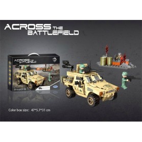 ΠΑΙΧΝΙΔΙ ΚΑΤΑΣΚΕΥΩΝ ΣΤΡΑΤΙΩΤΙΚΟ ΟΧΗΜΑ + ΦΙΓΟΥΡΕΣ 450 ΤΜΧ