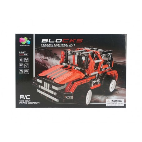 ΠΑΙΧΝΙΔΙ ΚΑΤΑΣΚΕΥΩΝ ΤΖΙΠ ΚΟΚΚΙΝΟ ΜΕ ΤΗΛΕΧΕΙΡΙΣΤΗΡΙΟ 438 ΤΜΧ