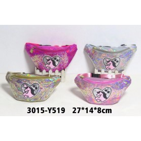 ΤΣΑΝΤΑΚΙ ΜΠΑΝΑΝΑ UNICORN GLITTER