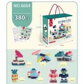 Εκπαιδευτικά τουβλάκια DIY 380pcs