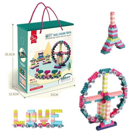 Εκπαιδευτικά τουβλάκια DIY 560pcs