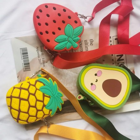 Τσαντάκια παιδικά Φράουλα /Αβοκάντο /Ανανάς